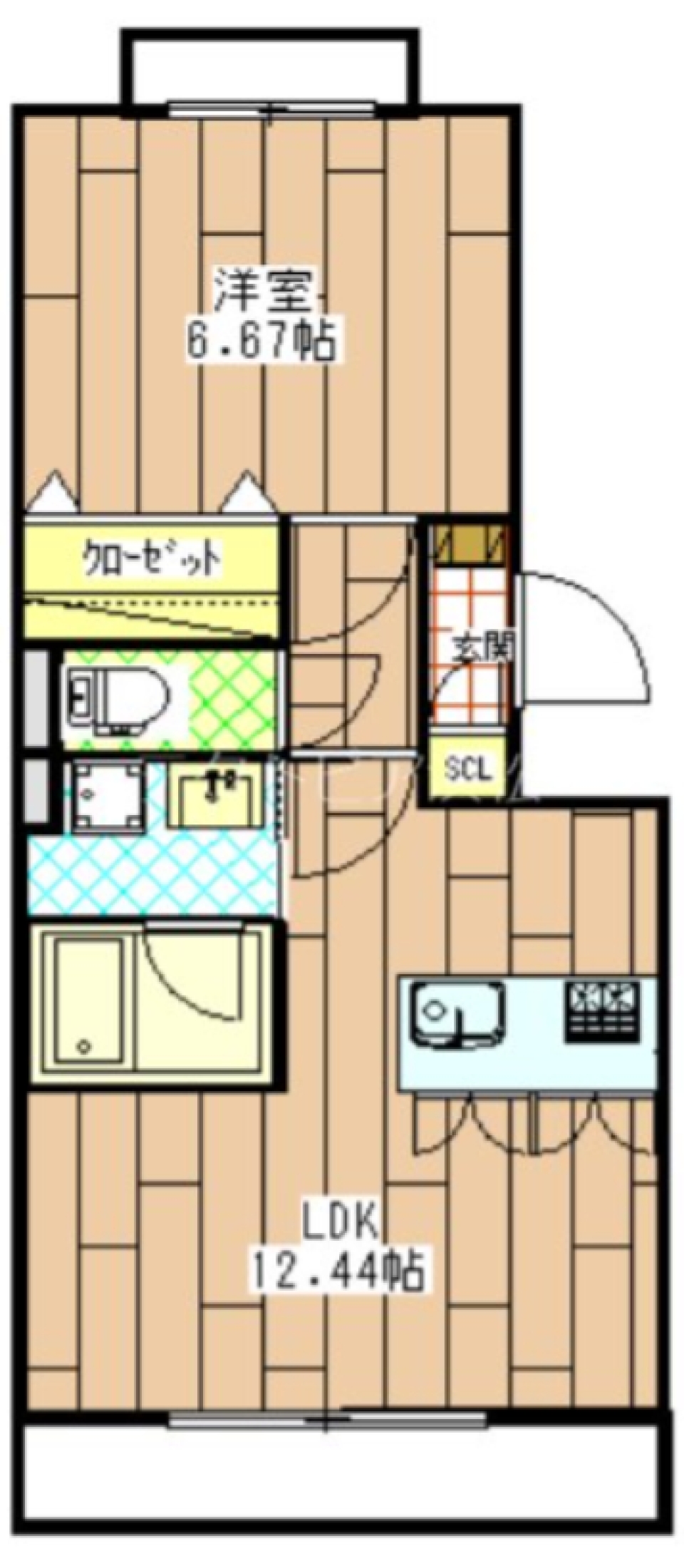 のぼった先にの間取り図