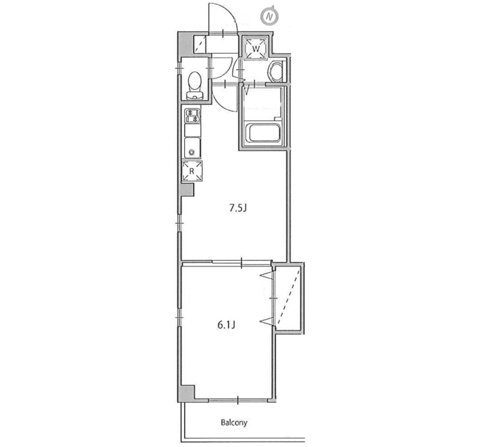 ソフィアヒルズ 301号室の間取り図