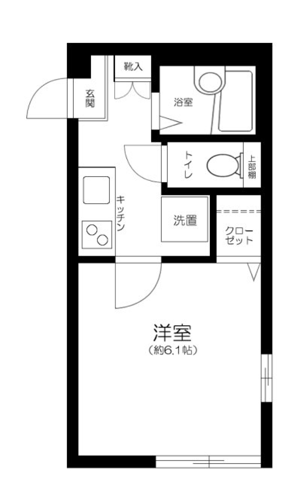 ル・グラン中野沼袋　101号室の間取り図