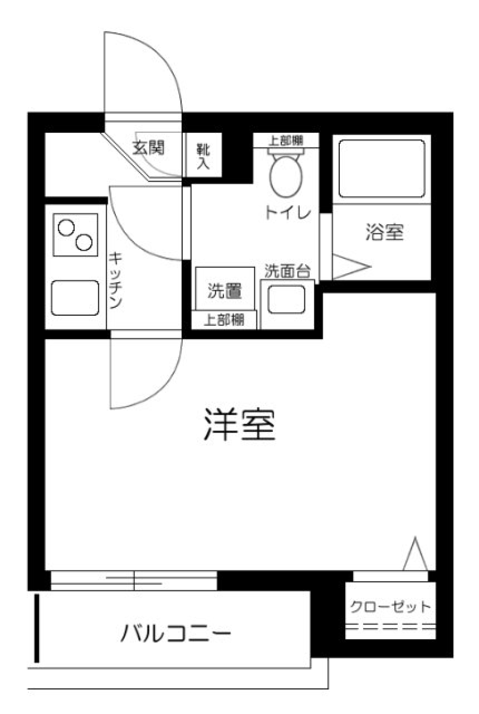 ノーザンロード西馬込 303号室［新築］の間取り図