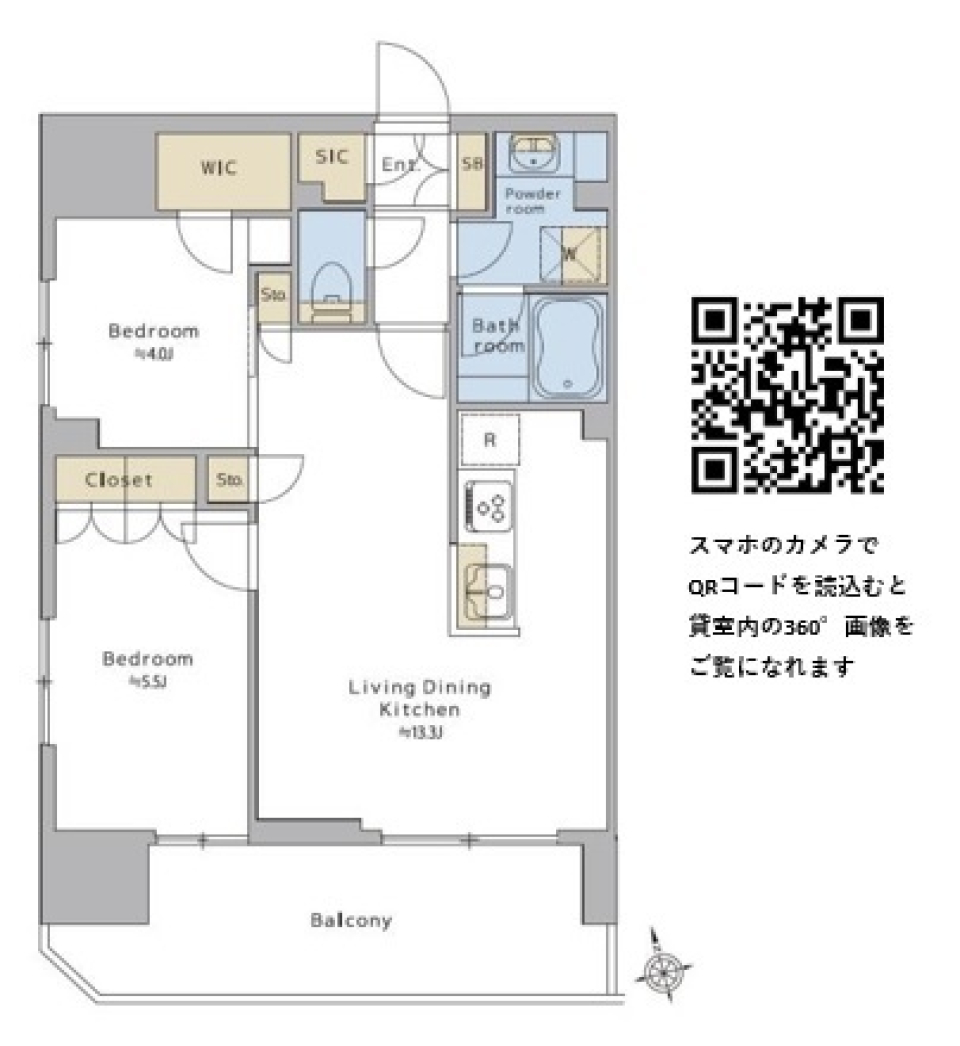 Ｂｒｉｌｌｉａ　ｉｓｔ　浅草橋　1103号室［ペット可］の間取り図