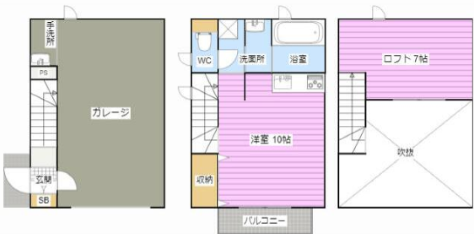 俺の為のベース基地の間取り図