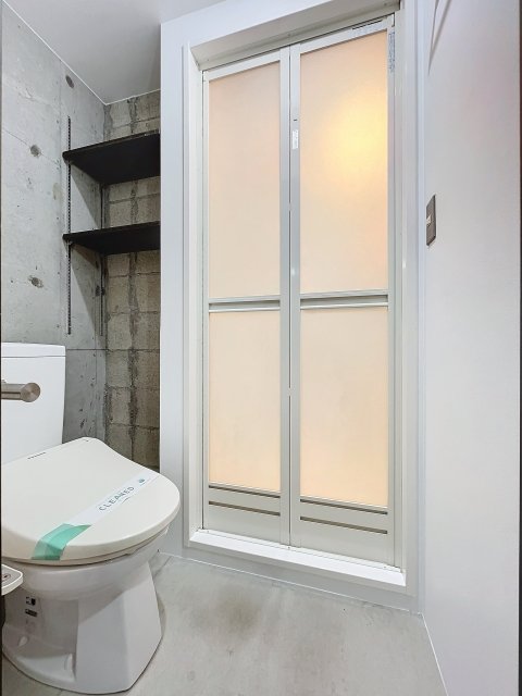 トイレと脱衣所は同室です。