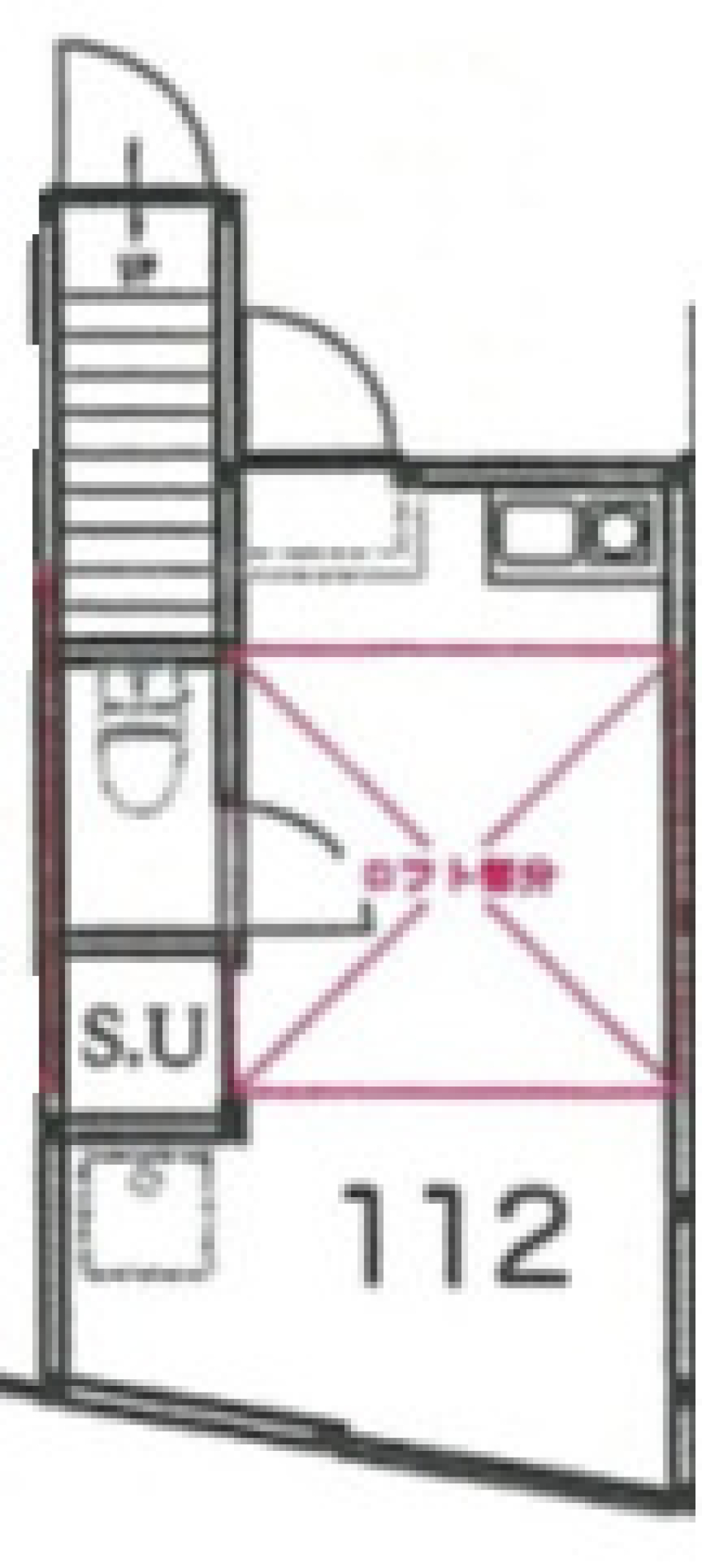 サークルハウス竹ノ塚壱番館　112号室の間取り図