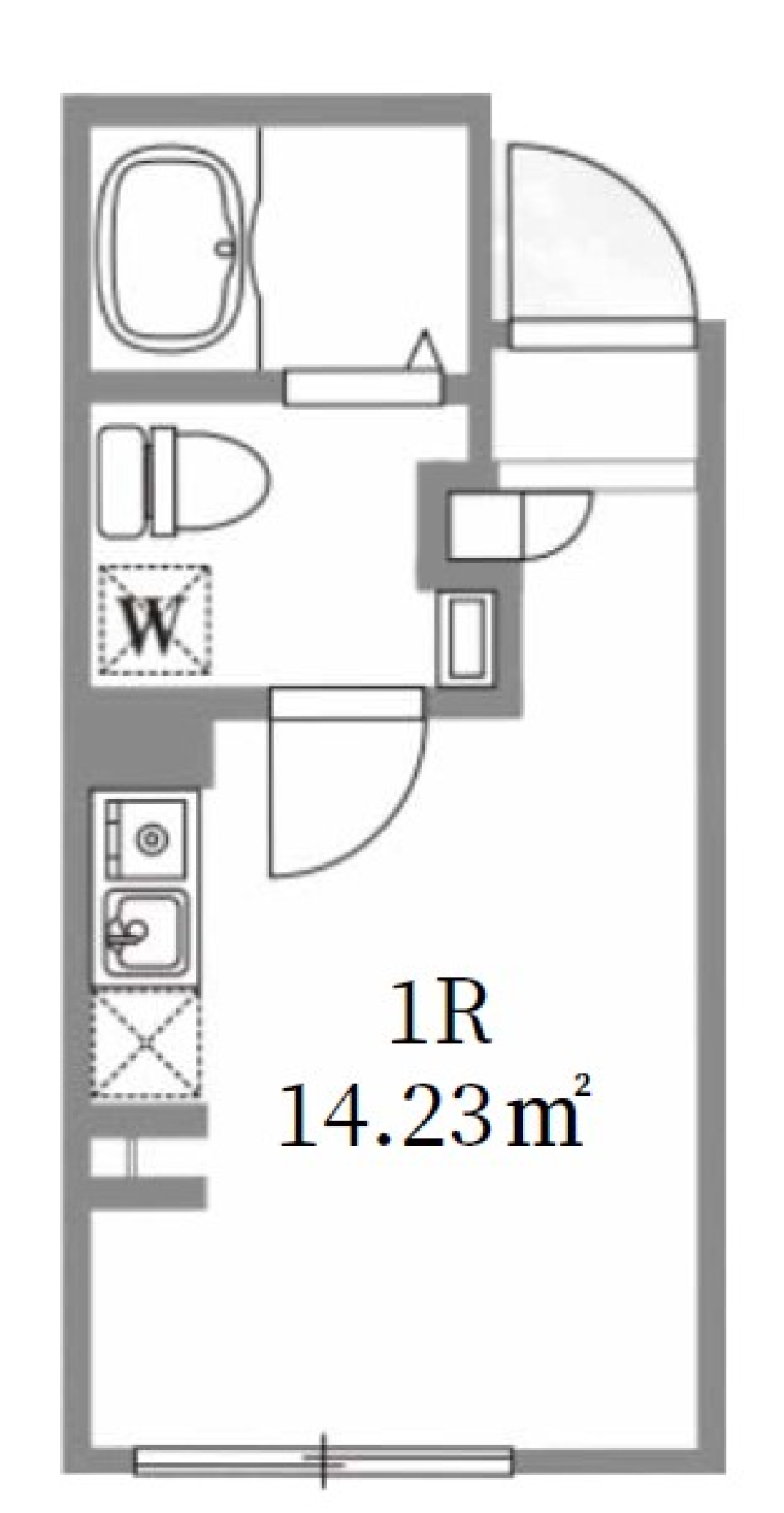 Claudia Senju／クラウディアセンジュ 303号室の間取り図