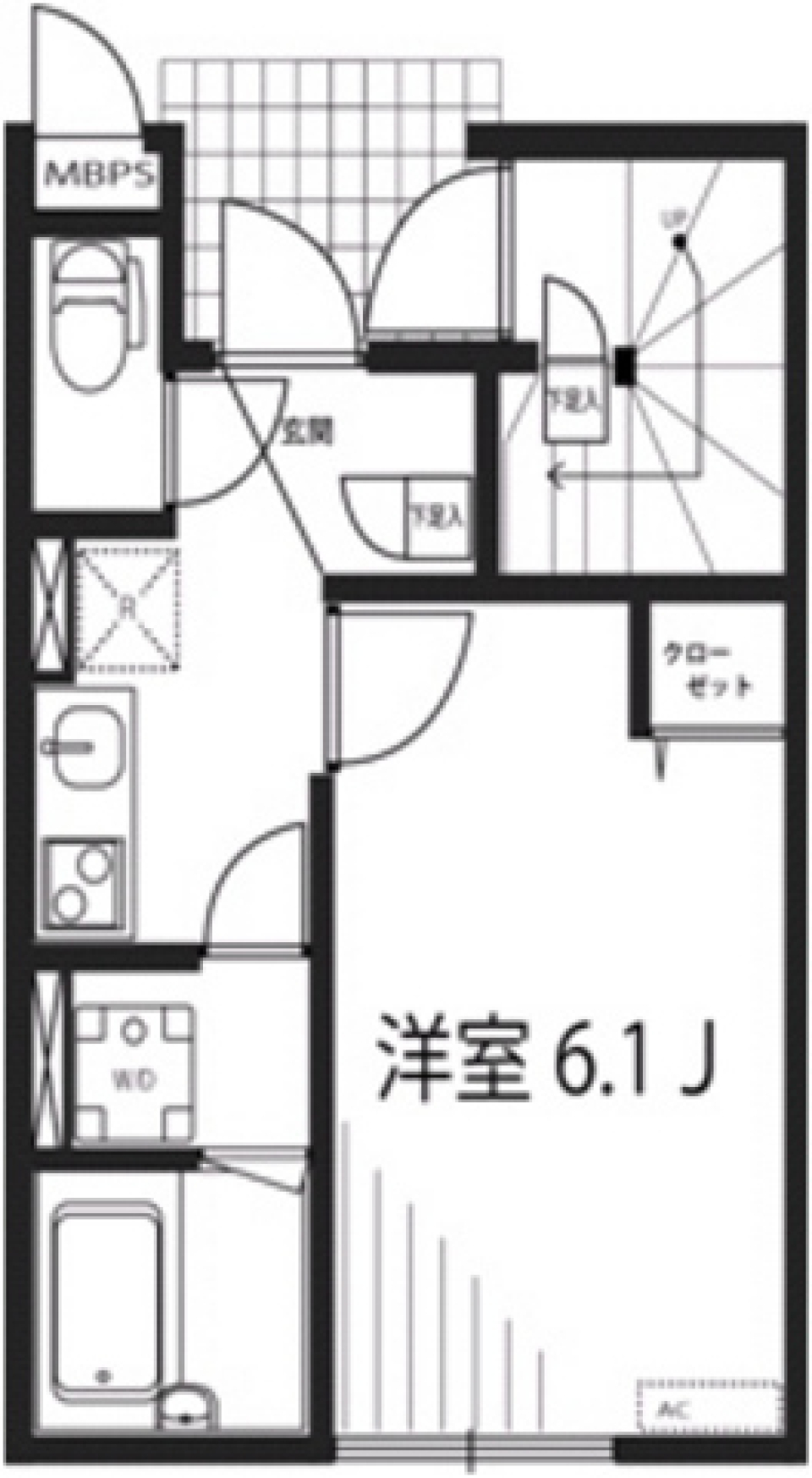 リブリ・エテルノ・セラ５号館 104号室の間取り図