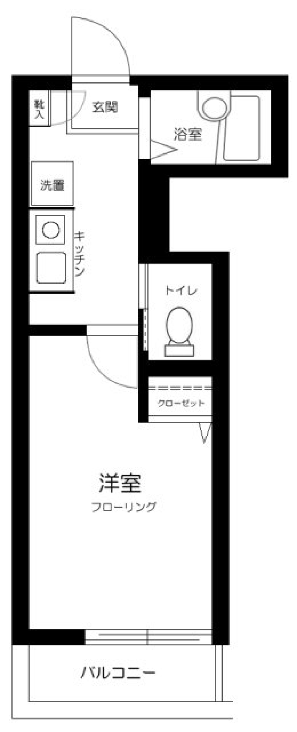 エメロード江古田 306号室の間取り図