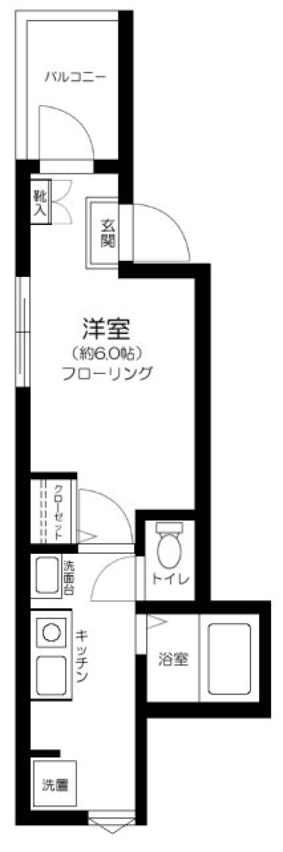 ラ・ルーチェ　101号室の間取り図