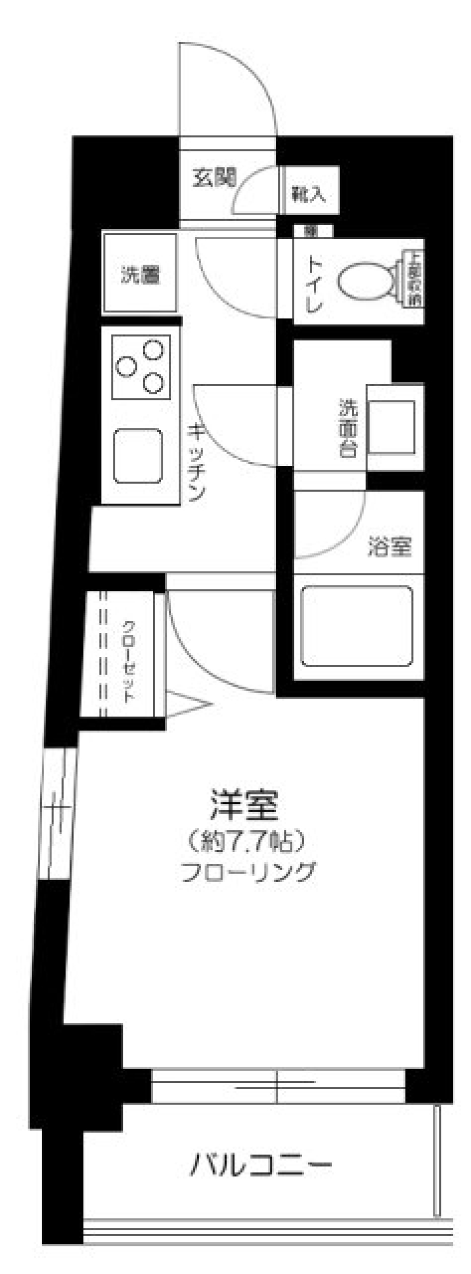 満室の間取り図