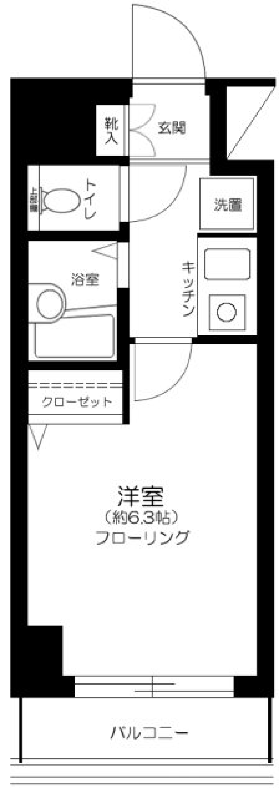 菱和パレス明大前壱番館　903号室の間取り図