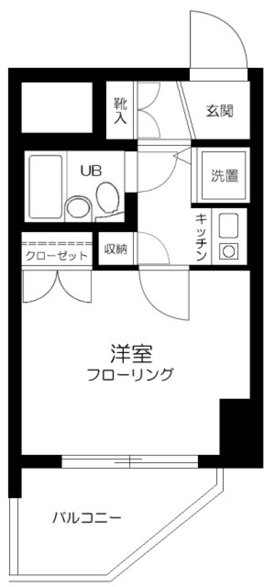 藤和シティコープ飛鳥山公園 1201号室の間取り図