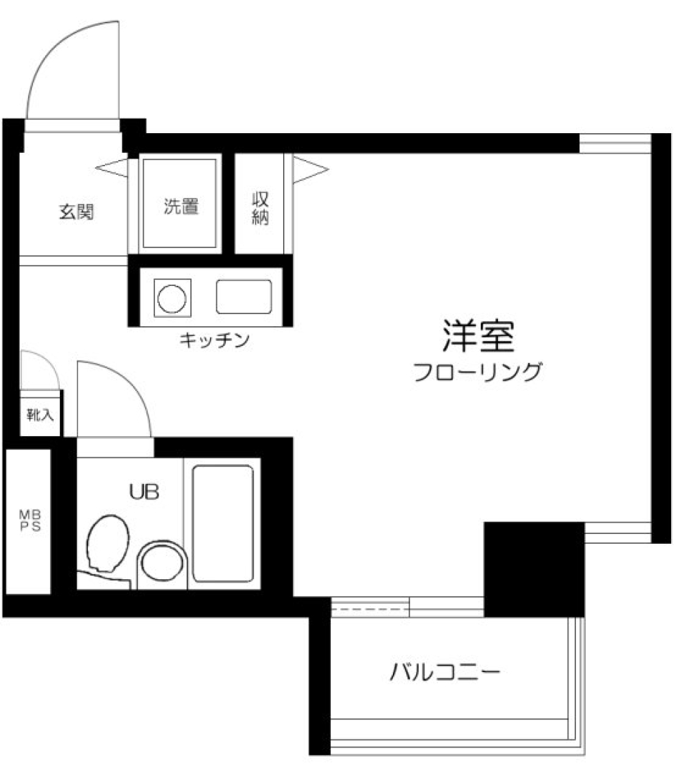 ダイアパレス錦糸町第５ 808号室の間取り図