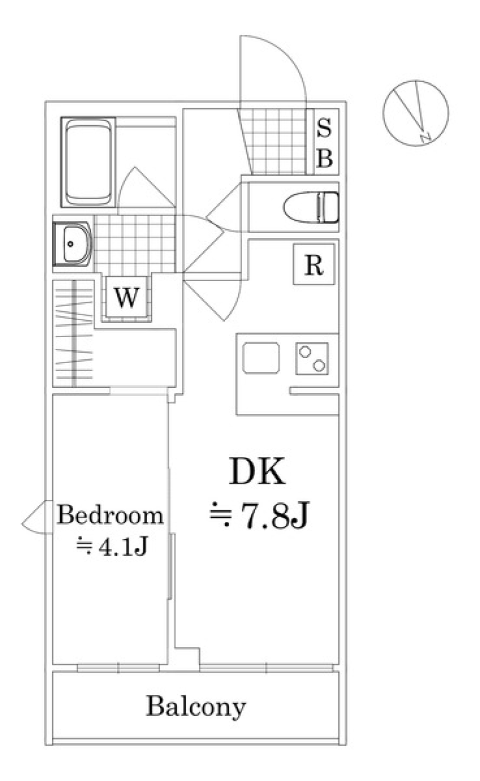 アンベリール墨田Ⅲ［ペット可］の間取り図