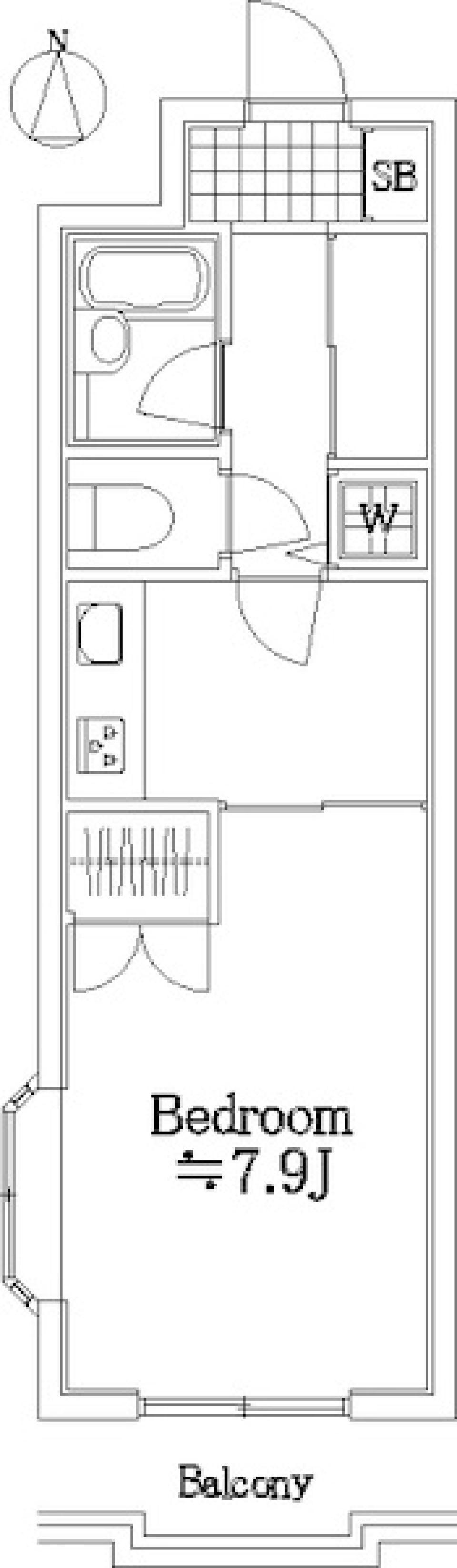 メゾン板橋本町 301号室の間取り図