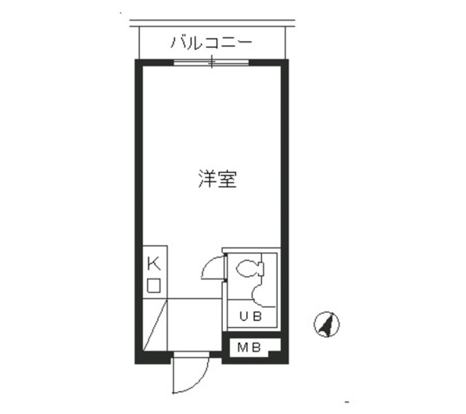 パーク・ノヴァ渋谷　306号室の間取り図