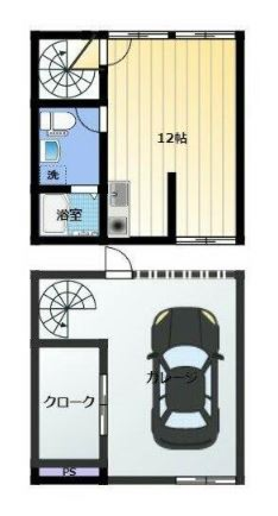 オトナの遊び場の間取り図