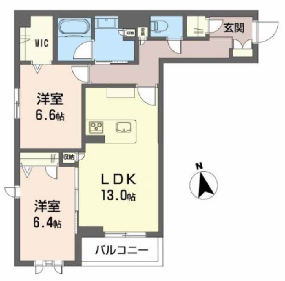 一石二鳥が好きなら［新築］の間取り図