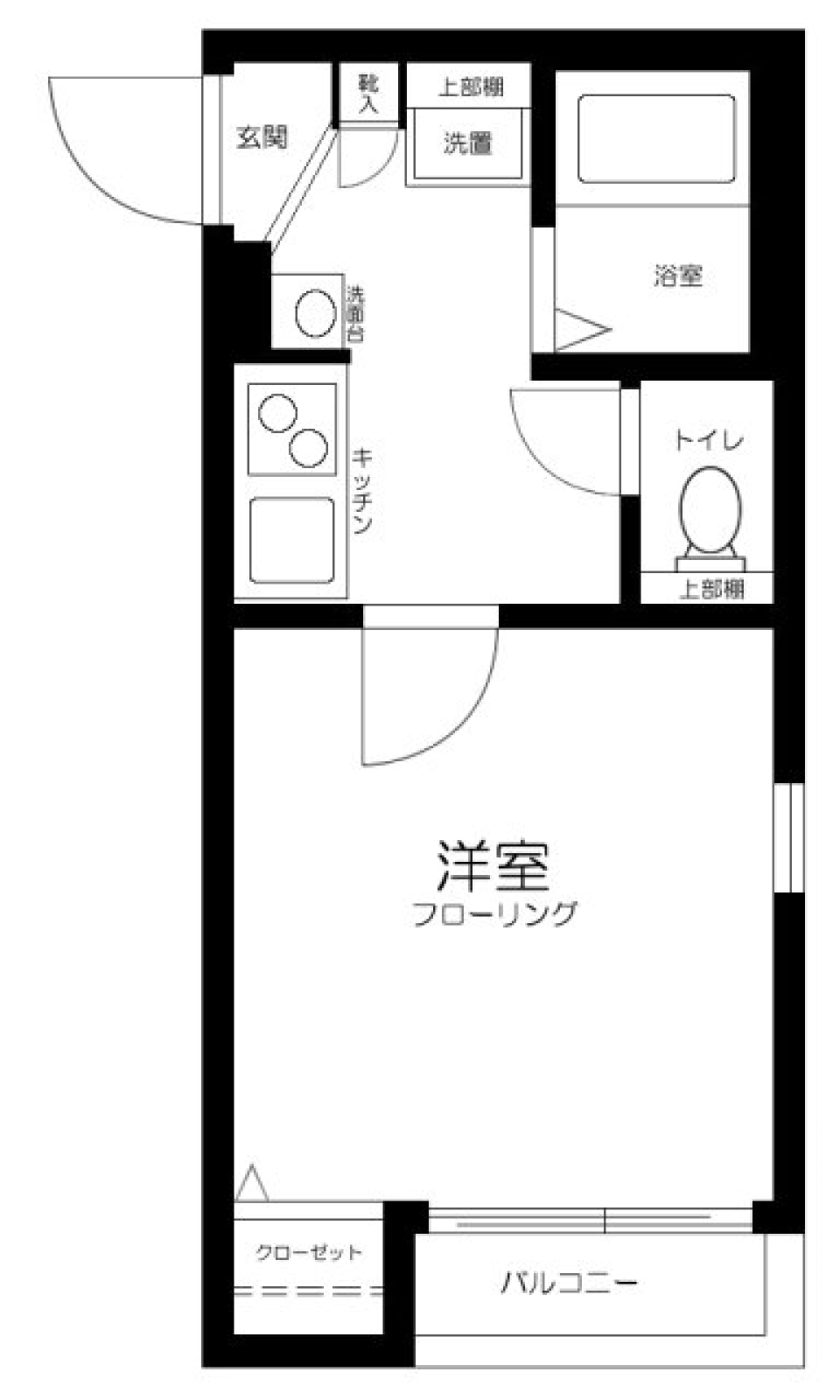 メゾン・ド・ソレイユ大島　103号室の間取り図