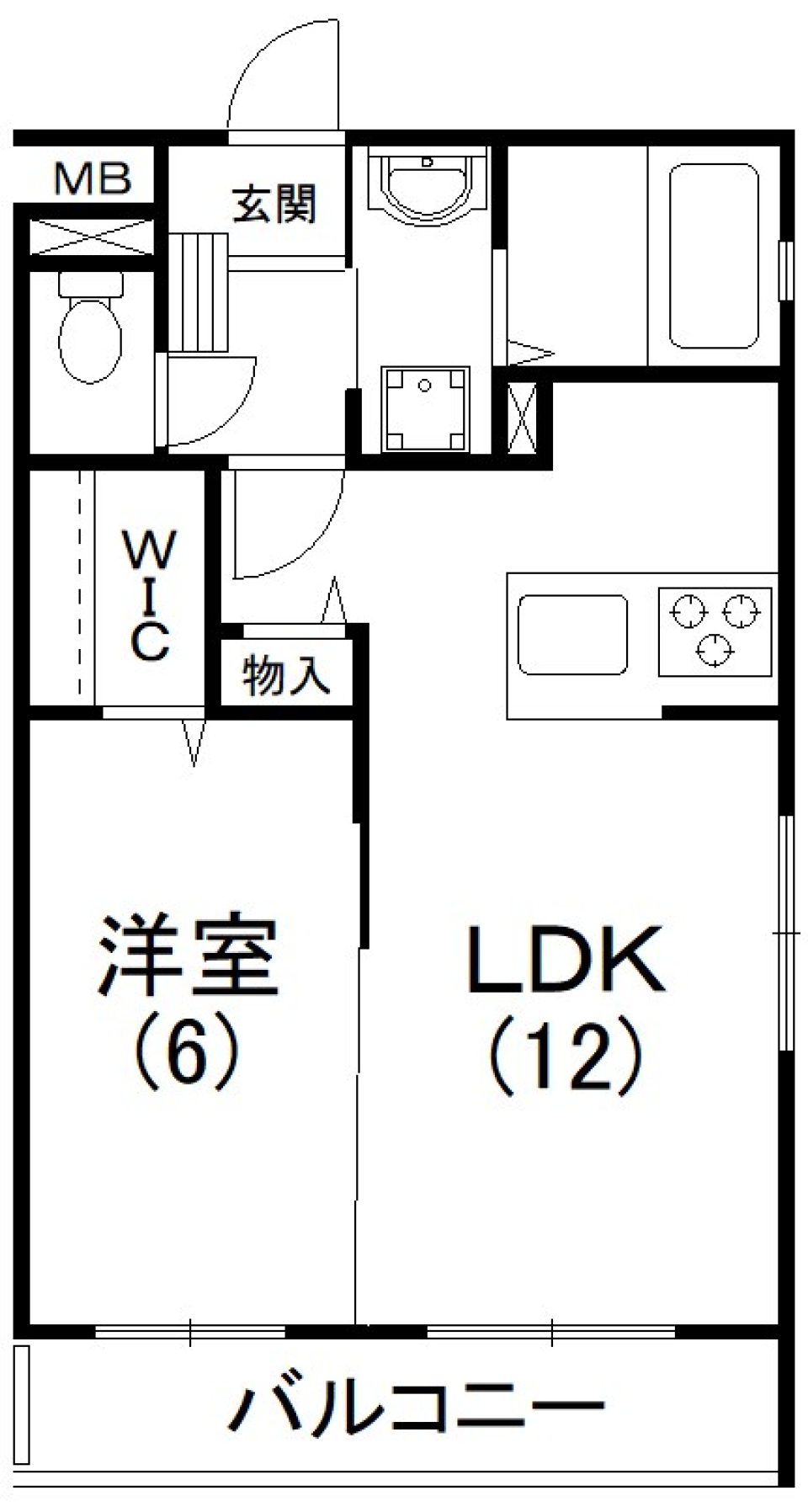 収納豊富でスマートな暮らしの間取り図