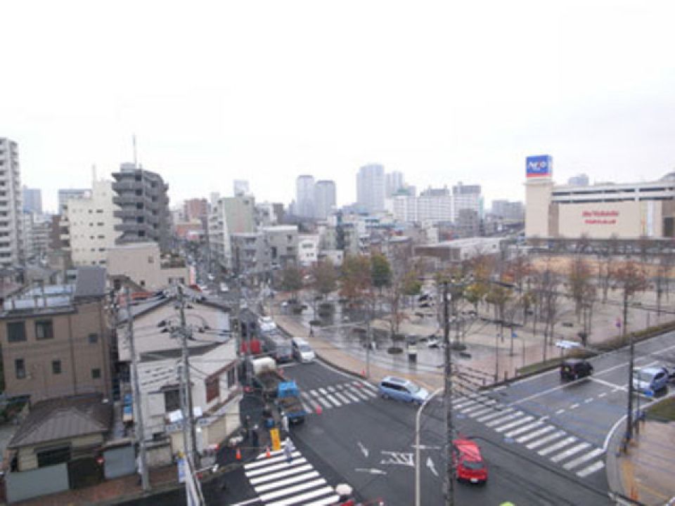 7階のお部屋なので、景色も開けています。