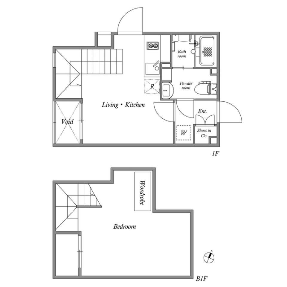 ＰＡＳＥＯ武蔵小山Ⅱ　104号室の間取り図