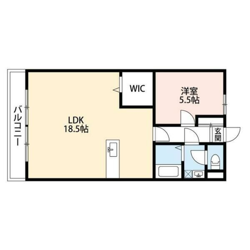 個性を大切に［ペット可］の間取り図