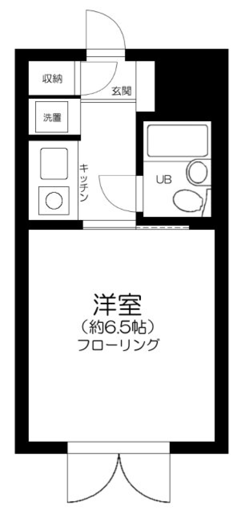 ビインヒルズ　303号室の間取り図