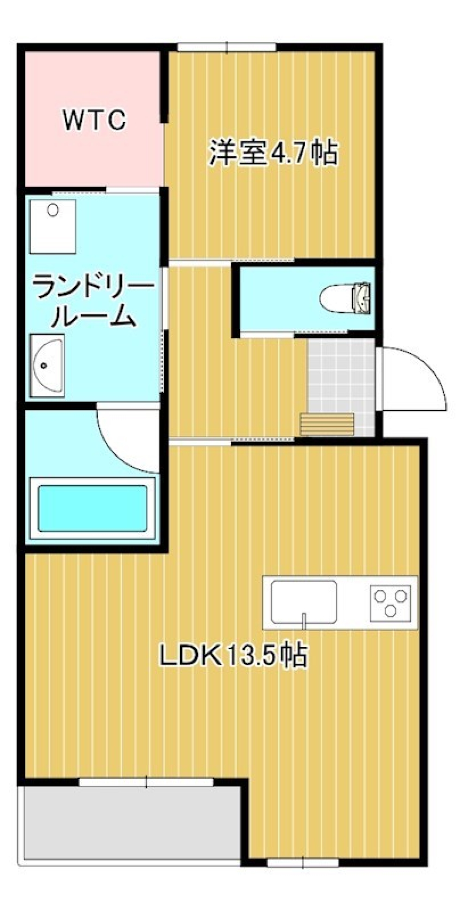 高級感溢れるダウンライトの間取り図