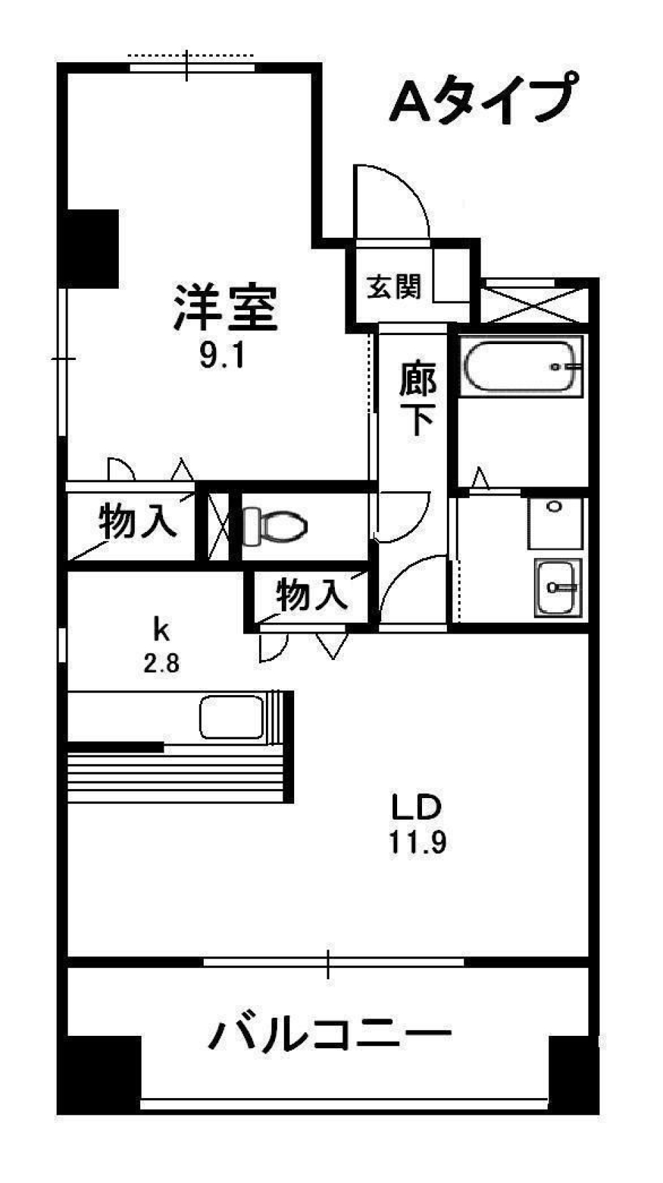 シンプルの中に隠れているものの間取り図