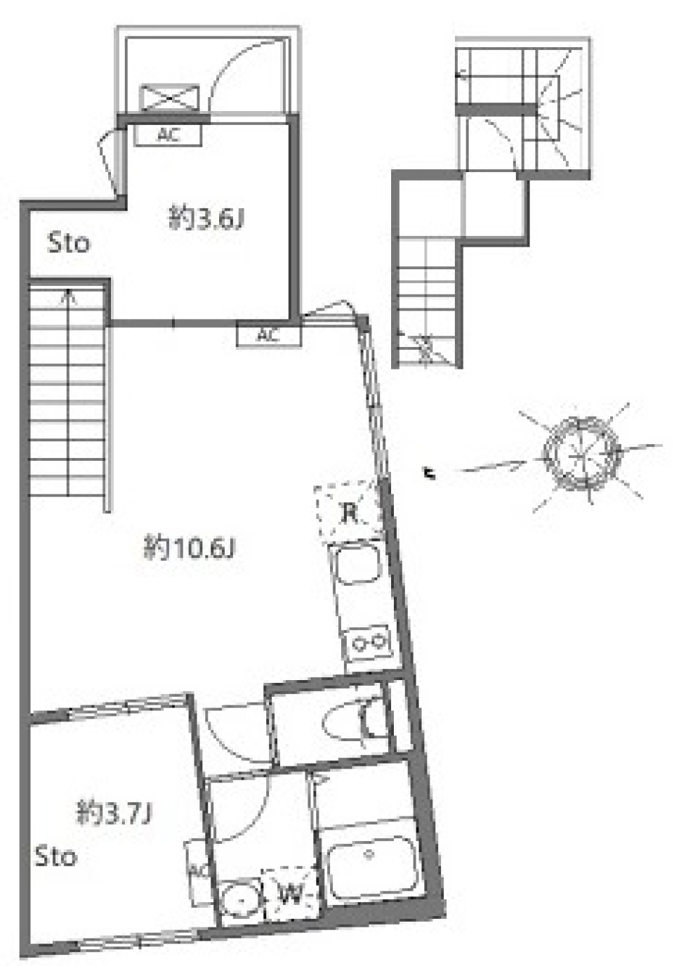 アピチェ戸越銀座　301号室［新築］の間取り図