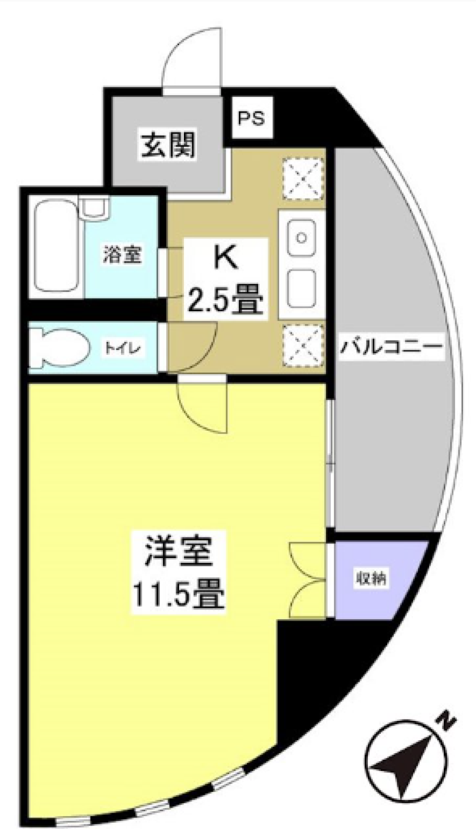 鉄道好きさんいらっしゃい！の間取り図