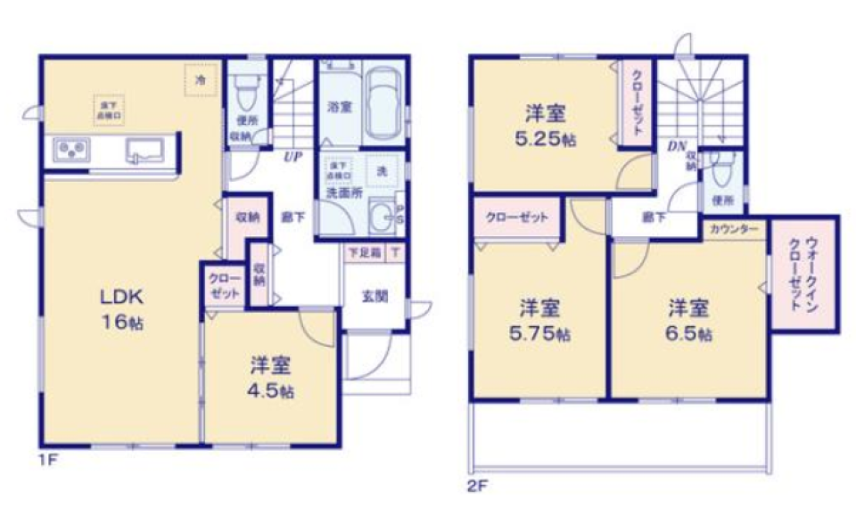 【売買物件】家族みんなにフィットする、ナチュラルウッドの魅力。の間取り図