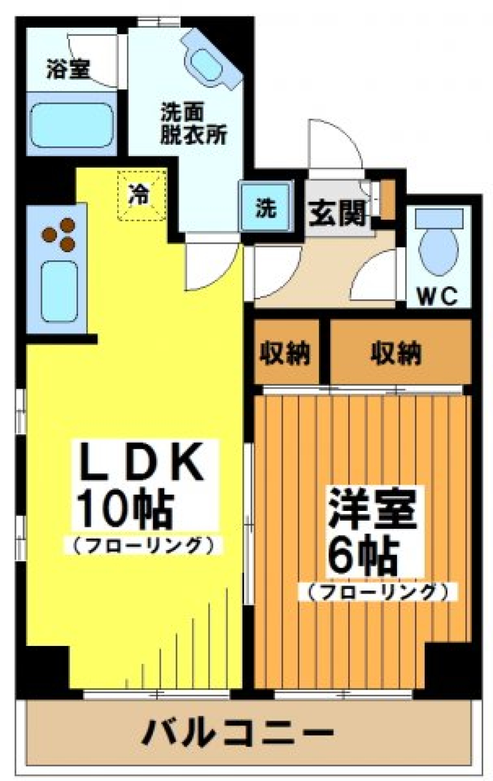 ＳＡＫＵＲＡ　301号室［ペット可］の間取り図