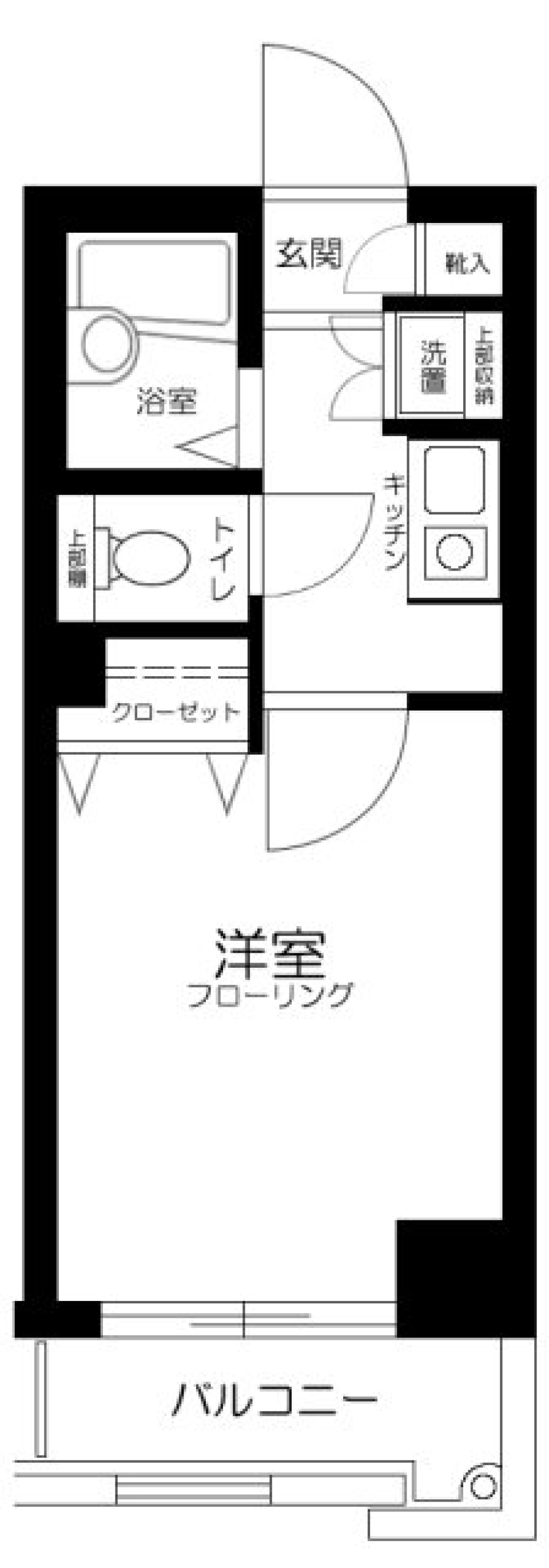 ステーションプラザロアール目黒都立大学　304号室の間取り図