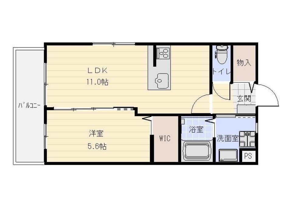 センスが光るの間取り図