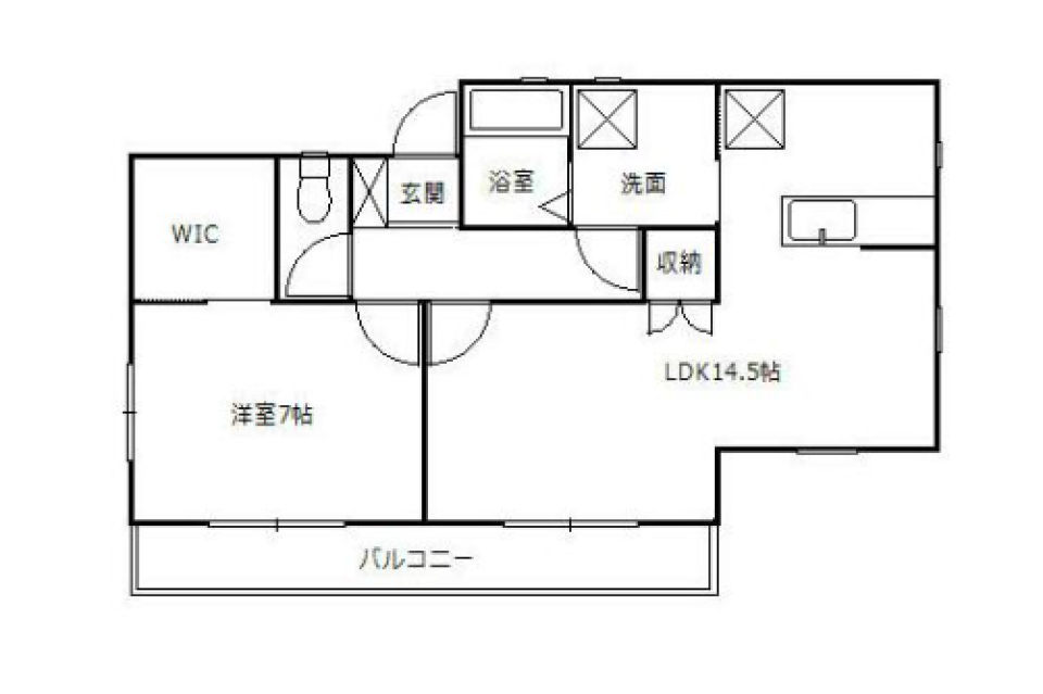 温かな日差しの間取り図