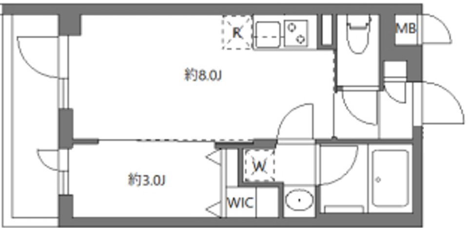 (仮称)江東区南砂7丁目マンション　0307号室［ペット可］の間取り図