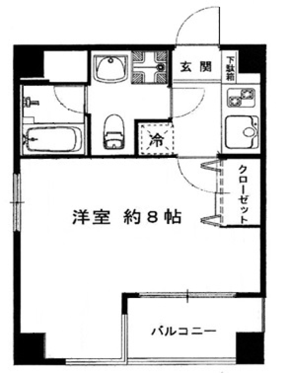 リベルタⅡ　住宅 601号室の間取り図