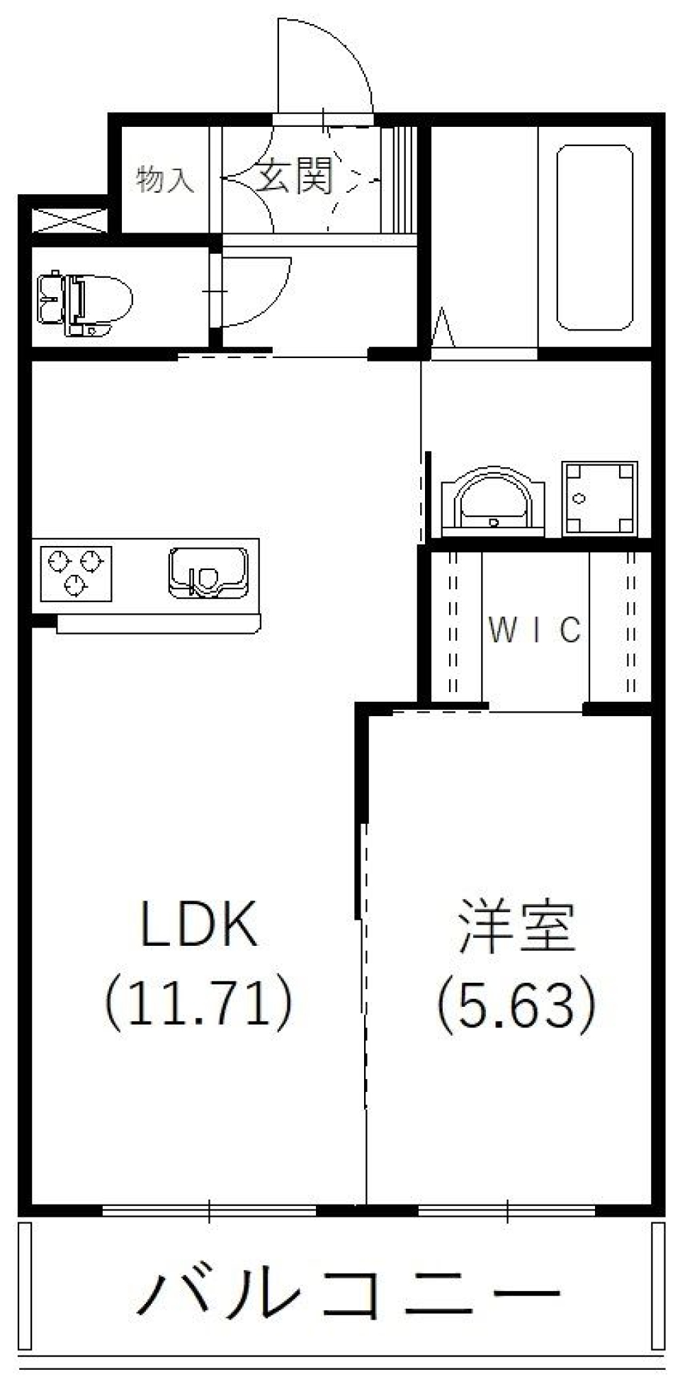 素でいれる場所［新築］の間取り図