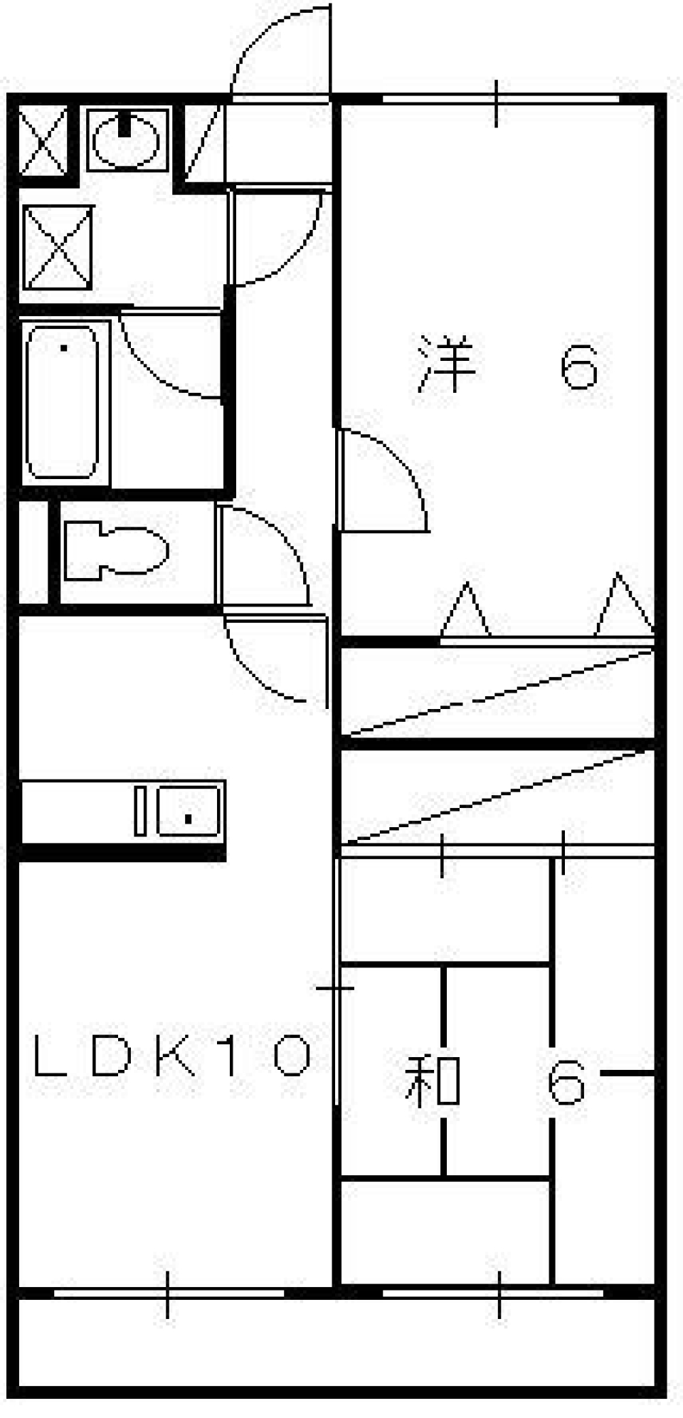 落ち着きのある我が家の間取り図