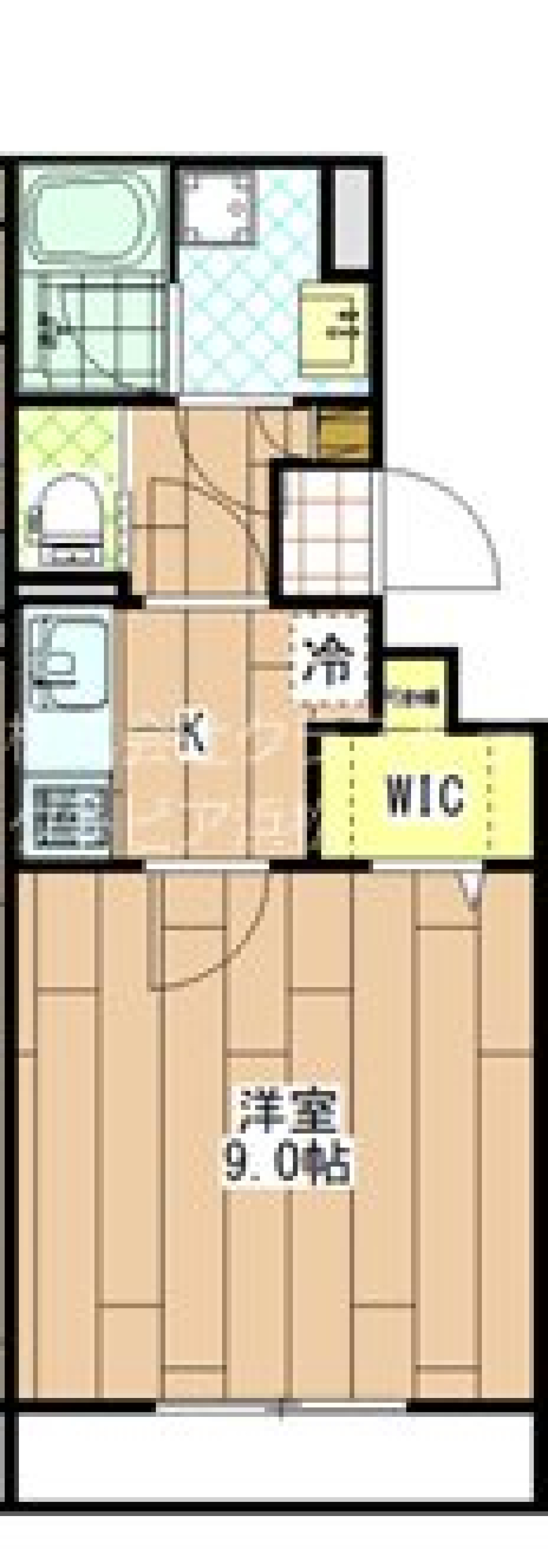 きれいなお部屋で始める新たな暮らしの間取り図