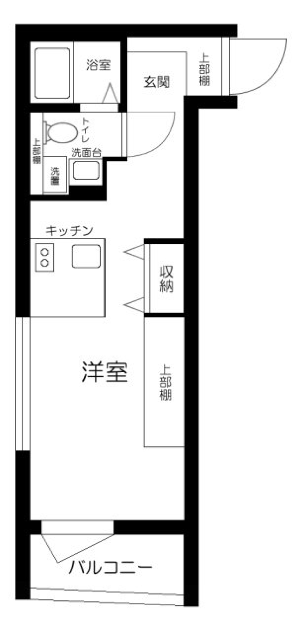 ｔｒｉａｓ１２９　601号室の間取り図