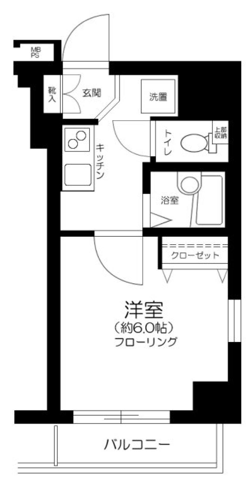 ヴェルト池袋ウエストフォート　903号室の間取り図