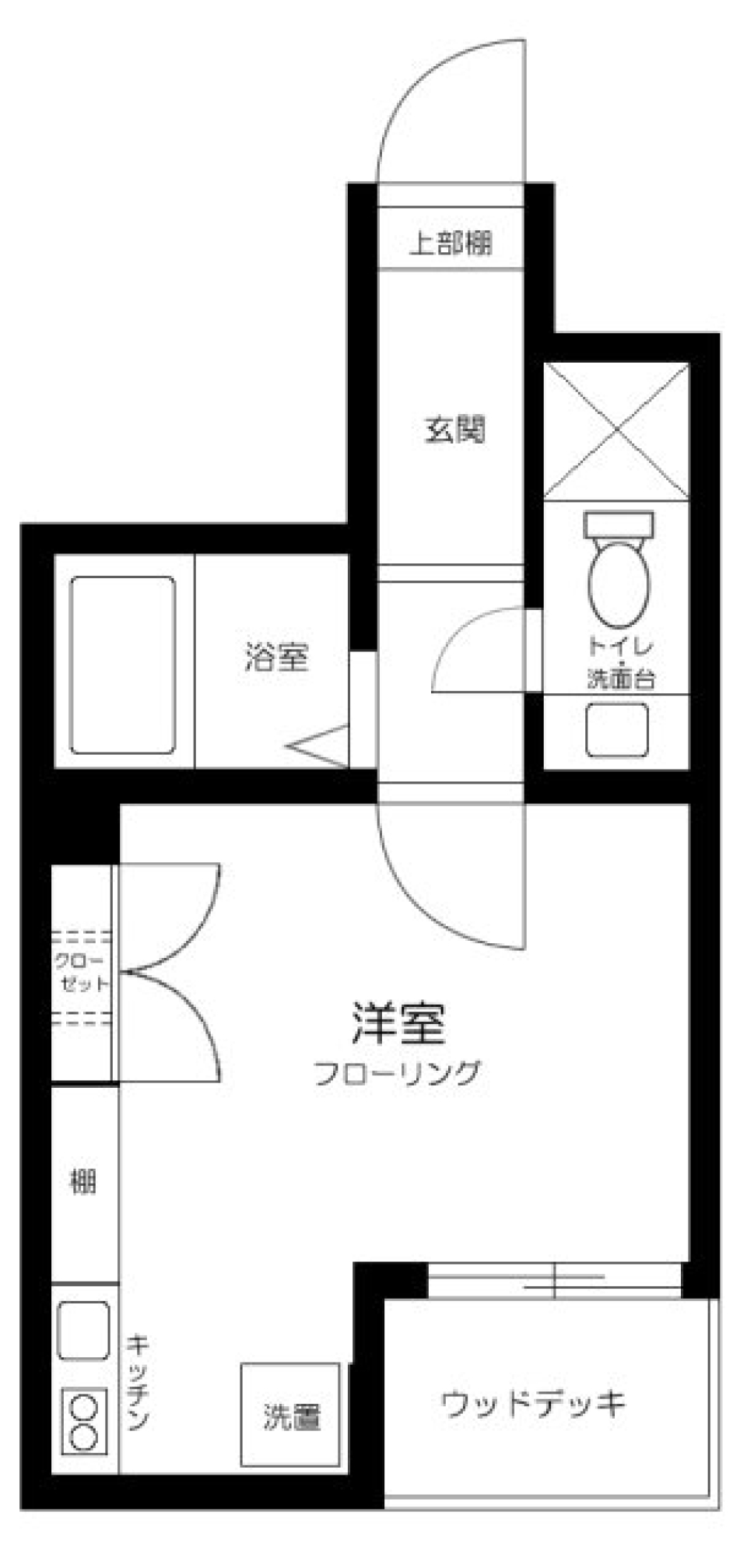 Ｃａｃｈｅｔｔｅ西巣鴨　1102号室［ペット可］の間取り図