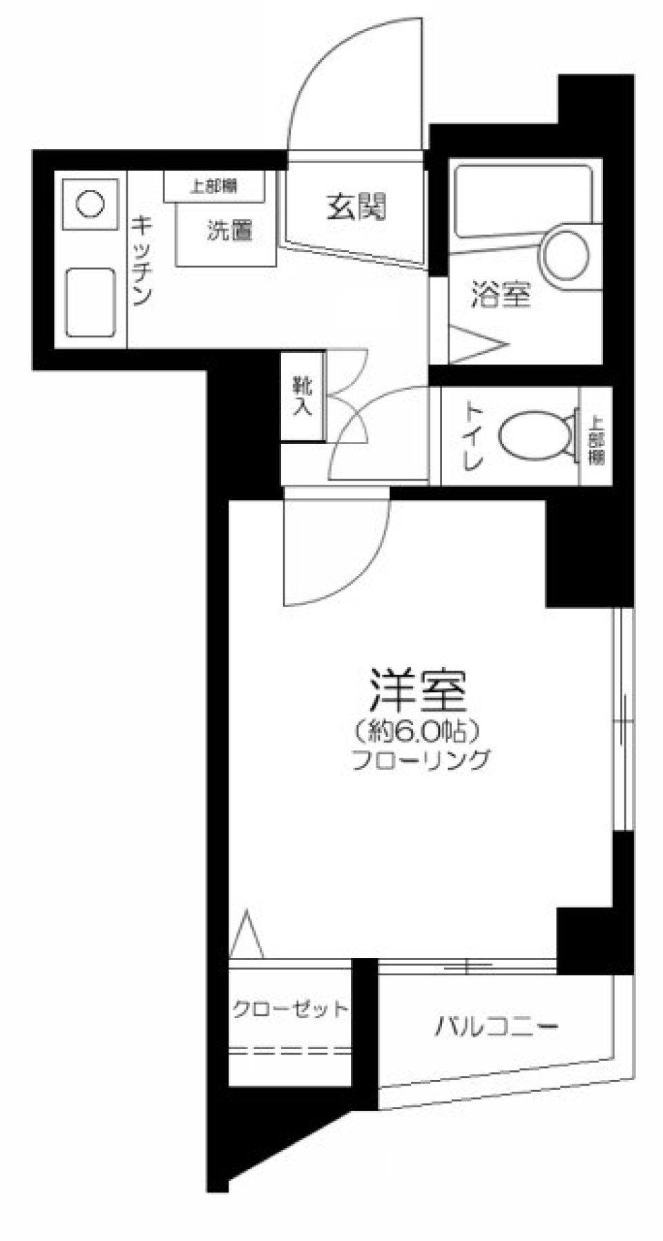 アーバ・ヒルズ高円寺　501号室の間取り図