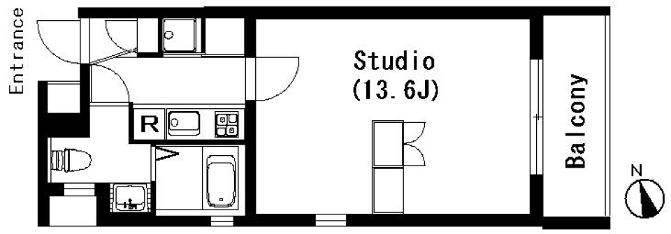 ラティエラ学芸大学 302号室の間取り図