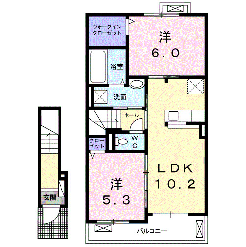 カップルにおすすめの2LDK