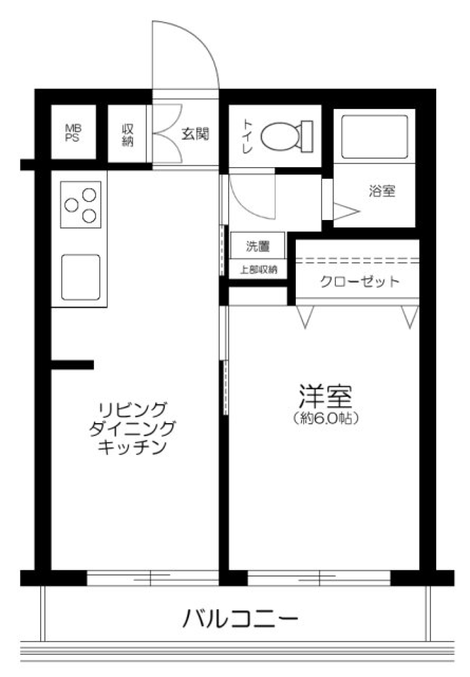 ＭＡＣ菊名コート　305号室の間取り図