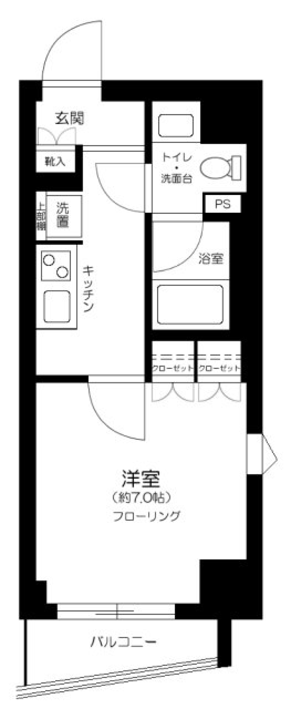 Ｌｉｖｅ　Ｃａｓａ両国Ⅱ　902号室の間取り図