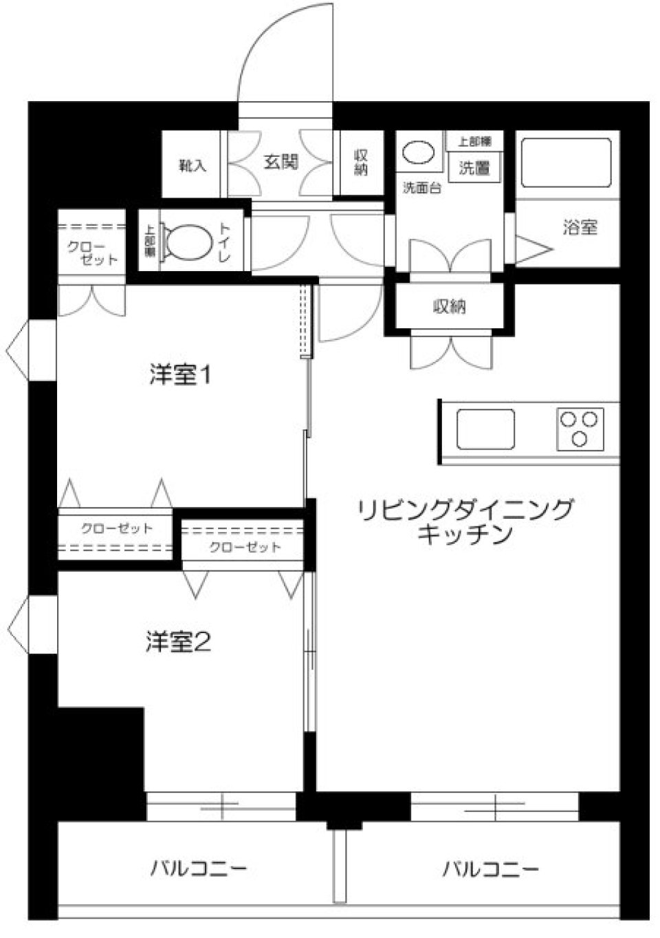 ＲＯＸＩＳ日暮里　802号室［新築］の間取り図